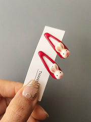 Handmade Blythe/BJD Hair Clips, Cute Bunny