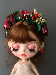 Handmade Blythe/BJD Headband, Christmas