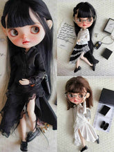 Chic Asymmetric Shirt Blythe BJD Set - Handmade Doll Clothes - ToastDoll