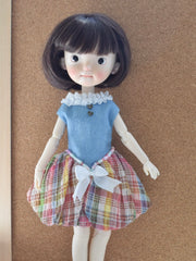 Sweet Little Girl Blythe BJD Dress - Handmade Doll Clothes - ToastDoll