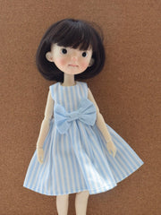 Sweet Little Girl Blythe BJD Dress - Handmade Doll Clothes - ToastDoll