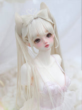 Handmade Blythe/BJD Wig, Twin High Pigtails with Bangs