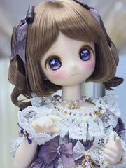 Handmade Blythe/BJD Wig, Short Bouncy Waves with Bangs