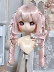 Handmade BJD Wig, Bob with Long Bouncy Waves