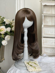 Handmade Blythe/BJD Wig, Long Layered Straight Hair