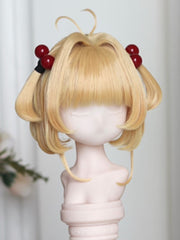 Handmade Blythe/BJD Wig, Short Layered Straight Hair