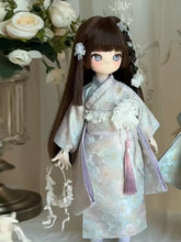 Handmade BJD Wig, Hime Cut Long Hair