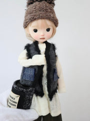 Chic Winter Blythe BJD Outfit - Handmade Doll Clothes - ToastDoll