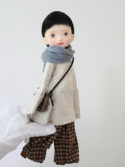 Warm Cozy Blythe BJD Outfit - Handmade Doll Clothes - ToastDoll
