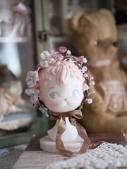 Pansy Floral Blythe Headband - Handmade Doll Headpiece - ToastDoll