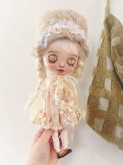 Soft Cozy Elegant Blythe BJD Set - Handmade Doll Clothes - ToastDoll