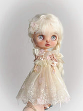 Soft Pink Flower Blythe 1/6 BJD Set - Handmade Doll Clothes - ToastDoll