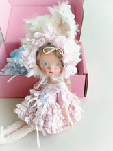 Pink Blue Bunny Blythe 1/6 BJD Set - Handmade Doll Clothes - ToastDoll