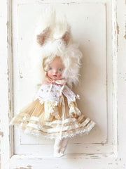 Blooming Bunny Blythe BJD Set - Handmade Doll Clothes - ToastDoll