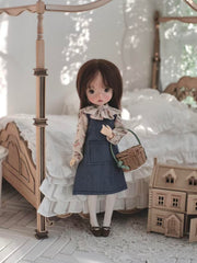 Vintage Floral Blythe BJD Dress Set | ToastDoll