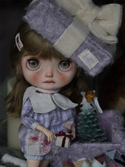Bonnie Custom Blythe OOAK - Purple Gift Doll - ToastDoll