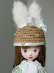 Straw Bunny Blythe 1/6 BJD Set Half Body Shot | ToastDoll