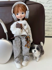 Streetwear Sweater Pants Blythe 1/6 Bjd Outfit | ToastDoll