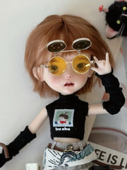 Cool Tank Top Pants Blythe 1/6 Bjd Outfit Black Top | ToastDoll