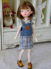 Miss Fox Blythe 1/6 BJD Outfit On Doll Display | ToastDoll