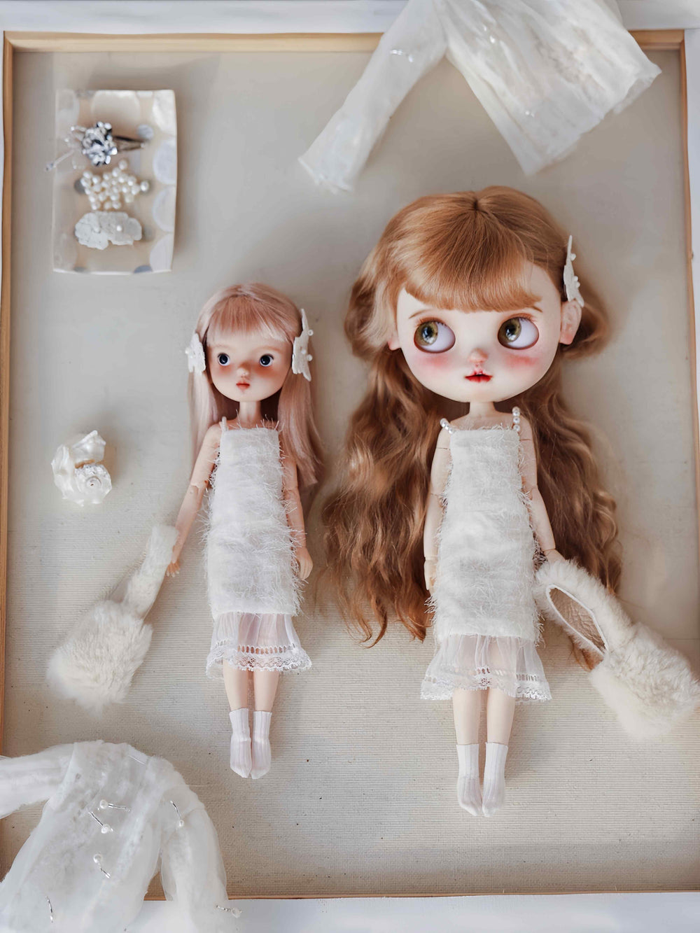 Soft Fluffy Ruffle Blythe Outfit | ToastDoll