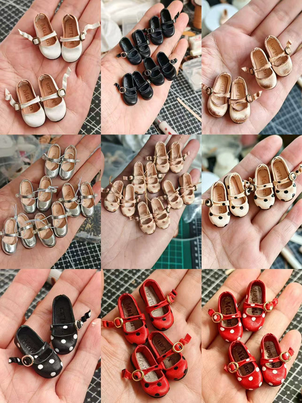 Round Toe T Strap Blythe Flats | ToastDoll