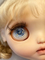 Handmade Blythe Eyechips, Blue Tone, Crystal