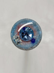 Handmade Blythe Eyechips, Blue Tone, Flower