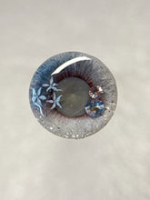 Handmade Blythe Eyechips, Blue Tone, Flower