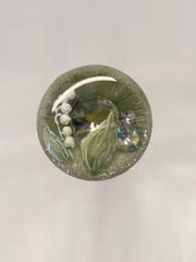 Handmade Blythe Eyechips, Green Tone, Lily of the Valley