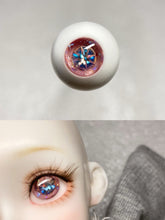 Handmade BJD Eyes, Pink Tone, Crystal