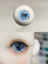 Handmade BJD Eyes, Blue Tone, Crystal