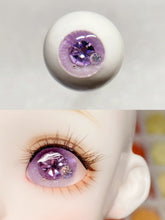 Handmade BJD Eyes, Purple Tone, Crystal