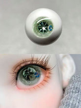 Handmade BJD Eyes, Green Tone, Crystal