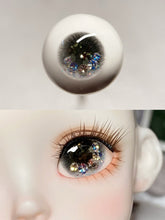 Handmade BJD Eyes, Black Tone, Crystal