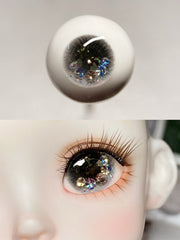 Handmade BJD Eyes, Black Tone, Crystal