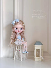 Iris Custom Blythe OOAK - Blue Sweet Doll - ToastDoll