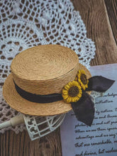 Handmade Blythe/BJD Hat, Floral Flat Hat