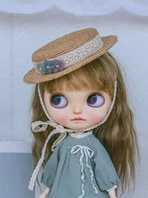 Handmade Blythe/BJD Hat, Floral Flat Hat