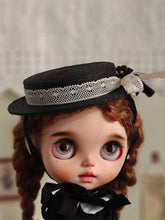 Handmade Blythe/BJD Hat, Bow Flat Hat