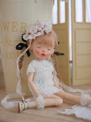 Sweet Dress Blythe BJD Outfit On Sitting Doll | ToastDoll