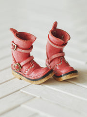 Handmade Shoes for Blythe/ Ob24/ Ob22, Upturned-Toe Boots