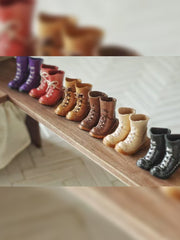 Handmade Shoes for Blythe/ Ob24/ Ob22, Lace-Up Shoes