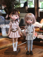 Preppy Collar Blythe 1/6 BJD Outfit - Handmade Doll Clothes - ToastDoll