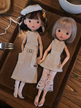 Natural Linen Blythe 1/6 BJD Dress Set | ToastDoll
