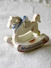 Handmade Dollhouse Miniature Furniture, Rocking Horse