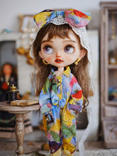 Handmade Outfit for Blythe/Obitsu, Sky Jumpsuit Suit