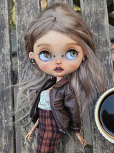 Handmade Outfit for Blythe/Obitsu, Leather jacket
