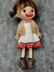 Handmade Shoes for Blythe/Obitsu, Street-Worn Combat Boots