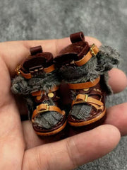 Handmade Shoes for Blythe/Obitsu, Street-Worn Combat Boots